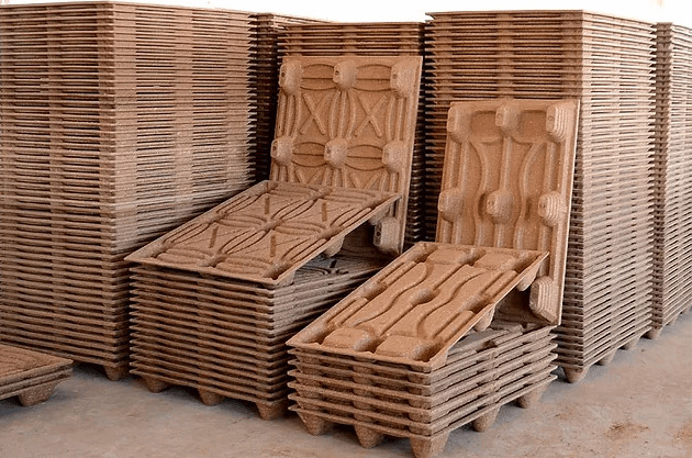 Pallet Trong Các Ngành Khác 1 Khả năng chịu nặng của pallet xơ dừa