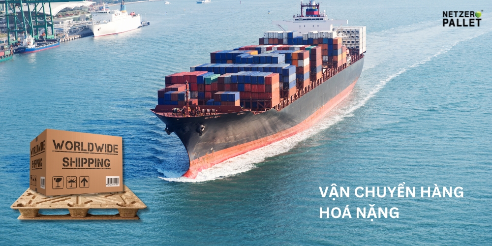 Pallet xơ dừa phục vụ trong ngành vận chuyển quốc tế
